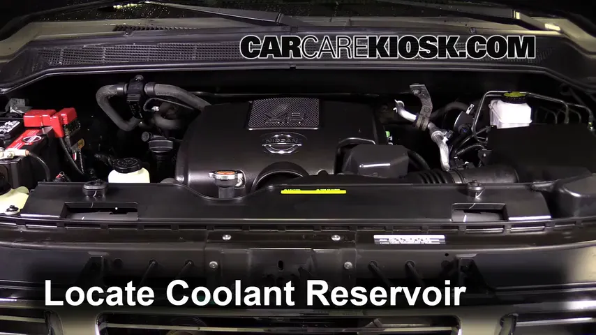 2013 Nissan Titan SV 5.6L V8 Crew Cab Pickup Coolant (Antifreeze)
